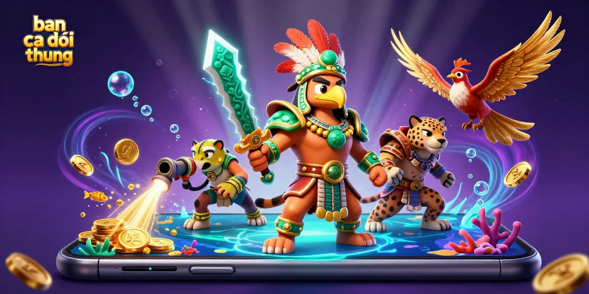 Engage in ban ca doi thuong with thrilling underwater action and dynamic 3D characters.
