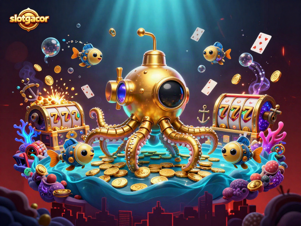 Engage with slotgacor and enjoy vibrant casino action in a sea of treasure.