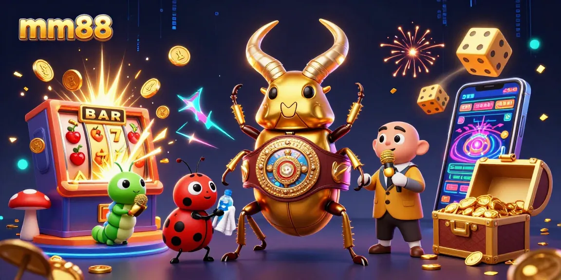 Bet on mm88 for a thrilling casino experience featuring slot jackpots and vibrant gaming elements.
