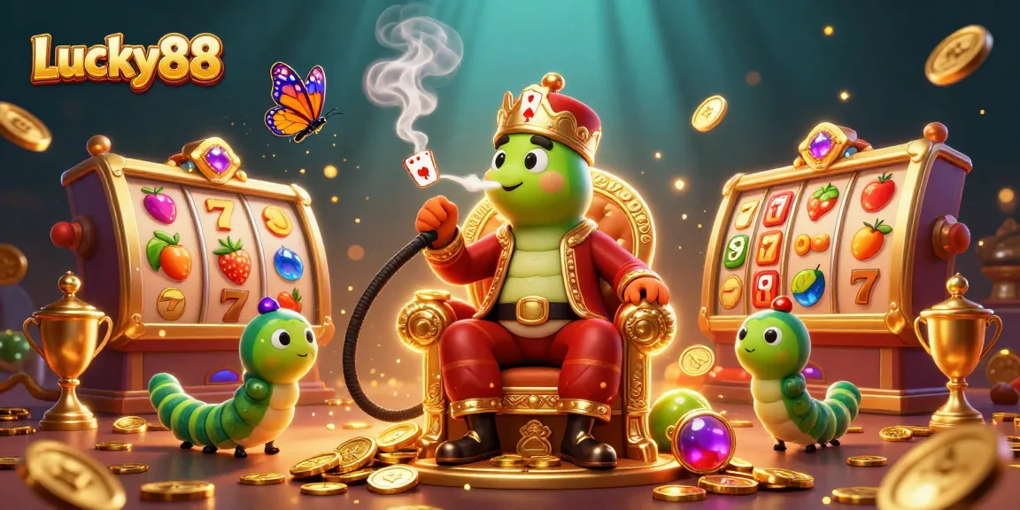 Spin the Lucky88 slot reels with vibrant fruit symbols in this enchanting 3D scene.