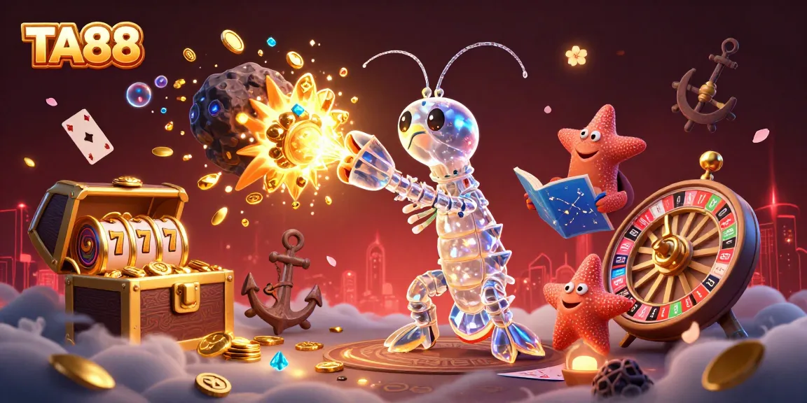TA88 engages players with a thrilling slot game moment featuring dazzling gems and coins.